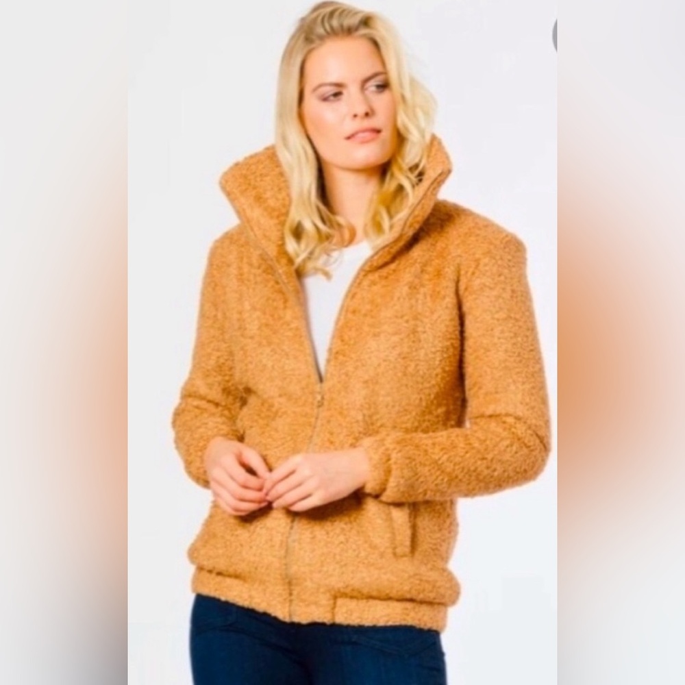 Dudley Stephens- Brooklyn Bomber- Brushed Fleece Jacket. Size XS.
